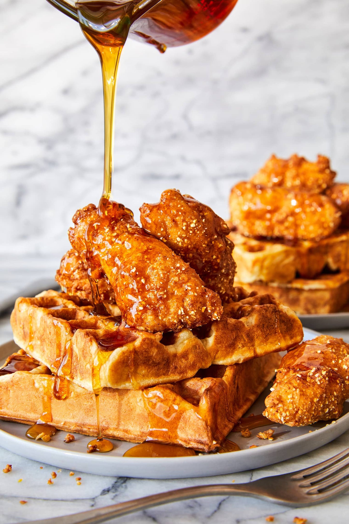 Waffle Savoury Mix