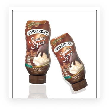 Chocolate Syrup Smuckers - 12 Pack