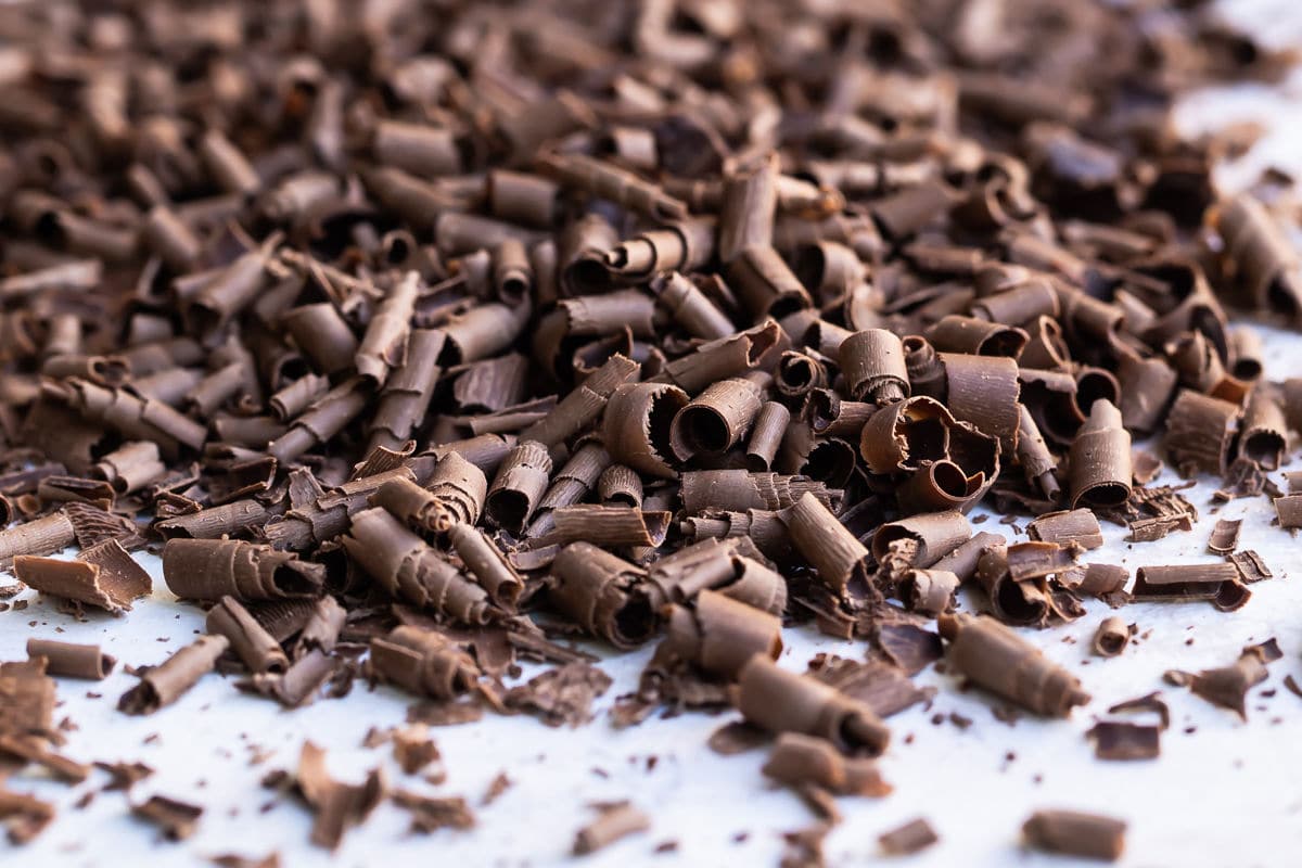Chocolate Shavings Mona Lisa