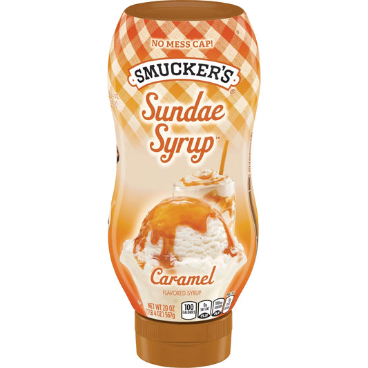 Caramel Decorating Syrup Smuckers- 12 Pack