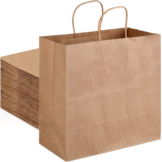 Paper Handle Bags - Takeout 14"x9"x16"